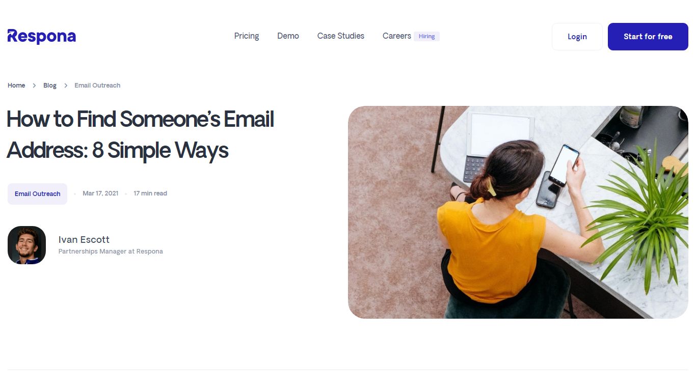 How to Find Someone’s Email Address: 8 Simple Ways - Respona