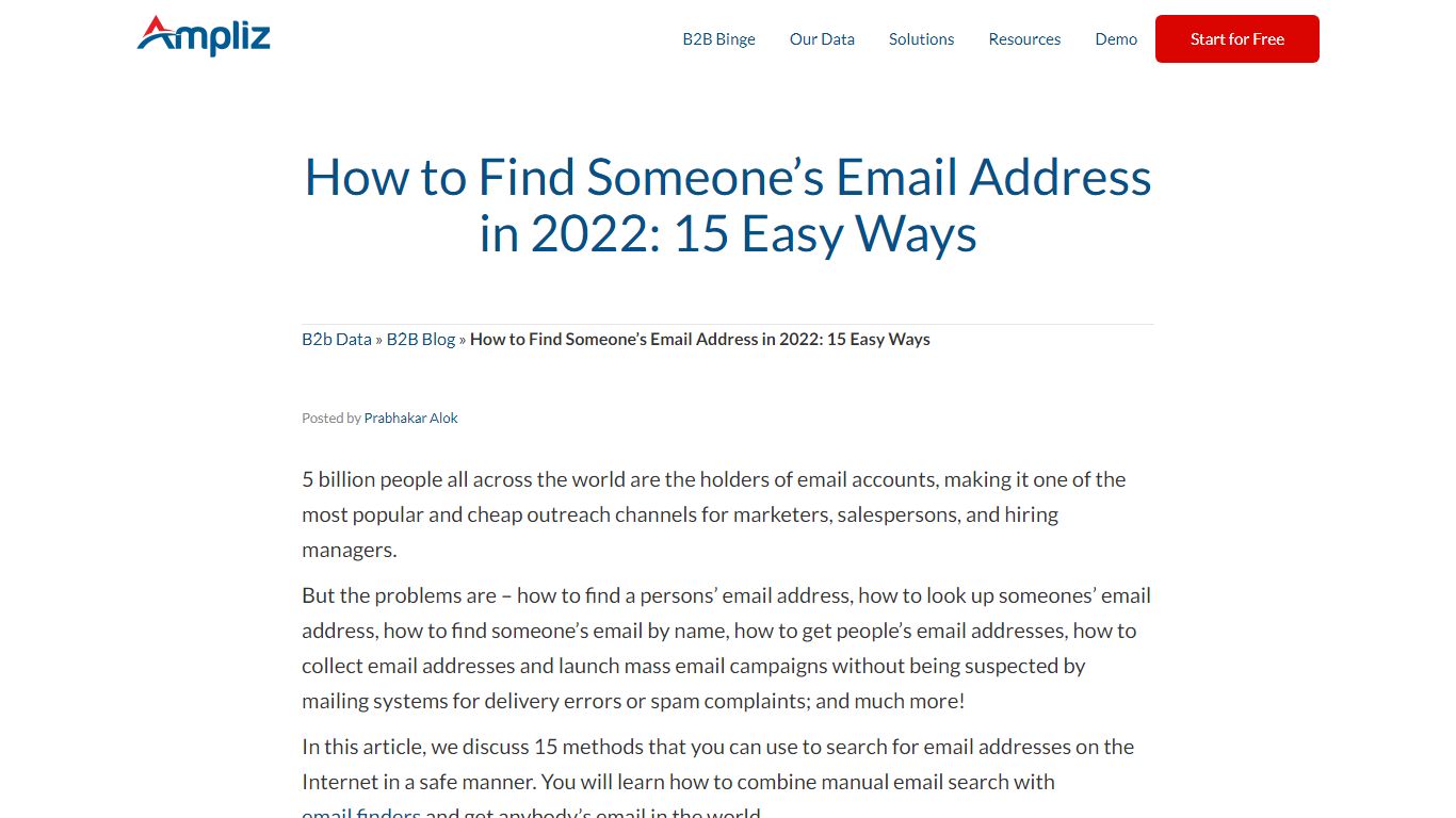 How to Find Someone’s Email Address in 2022: 15 Easy Ways - Ampliz